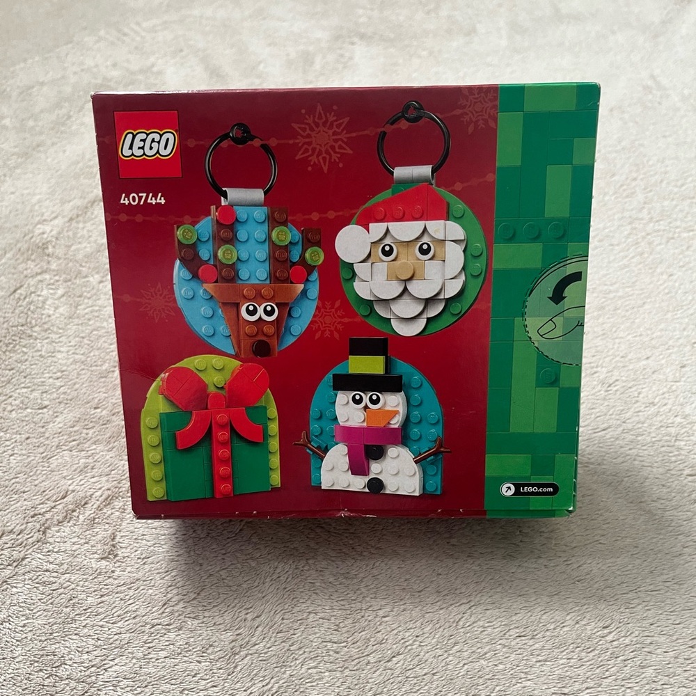 Lego Holiday Ornaments